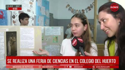Se realiza una Feria de Ciencias en el Colegio Nuestra Señora del Huerto